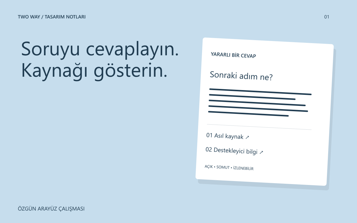 Soru, açıklayıcı cevap ve kaynak bağlantılarından oluşan içerik kesiti.